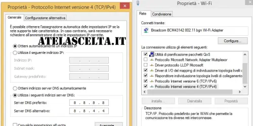 Breve guida per cambiare DNS