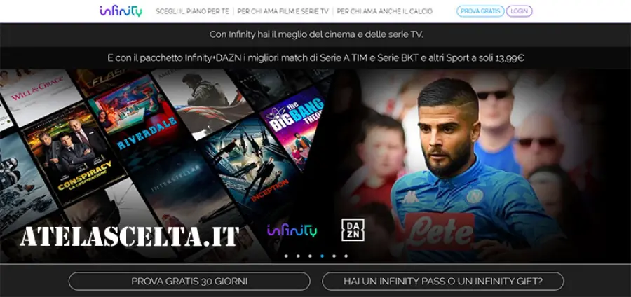 Infinity TV: come funziona e cosa propone