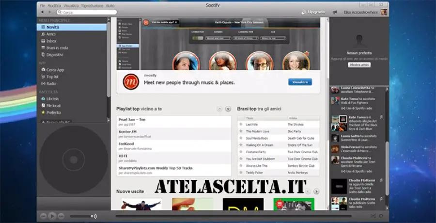Come vedere gli ascolti su Spotify