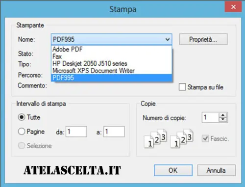 Come creare PDF