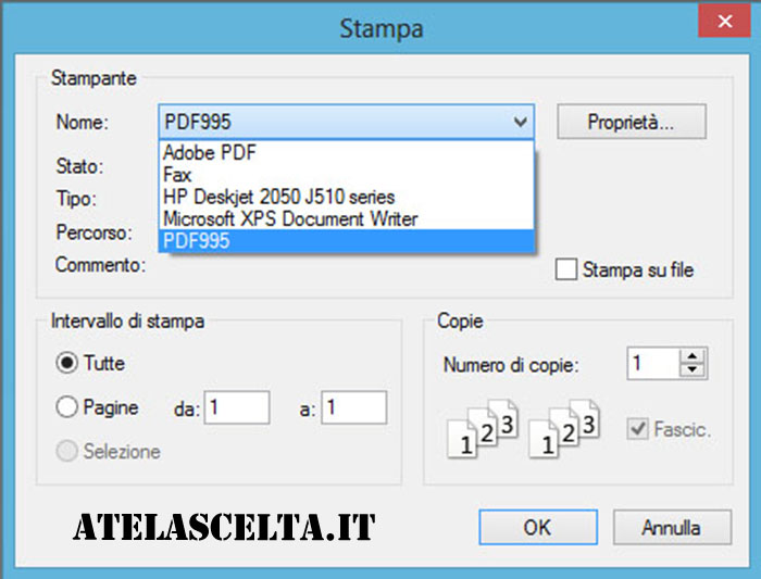 Come creare PDF
